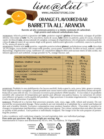 Barretta Proteica all'Arancia (7 barrette)