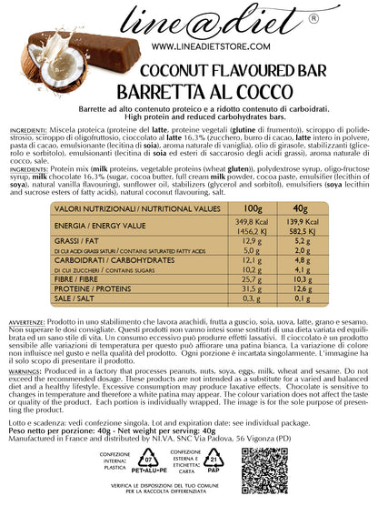 Barretta Proteica al Cocco (7 barrette)