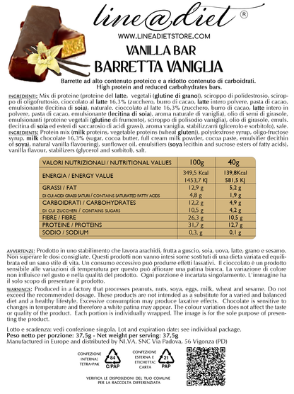 Barretta Proteica alla Vaniglia (7 barrette)