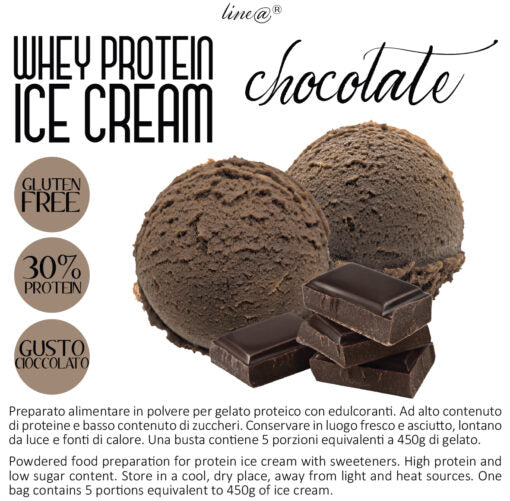 Gelato Proteico al Cioccolato (450g di gelato)