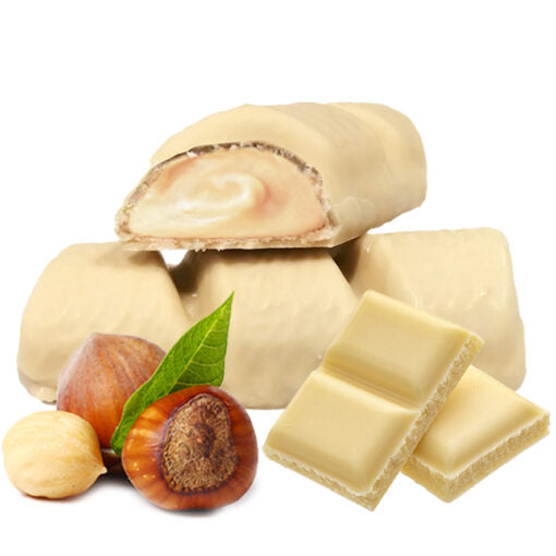 Linea Crock al Cioccolato Bianco e Nocciola (5 pezzi)