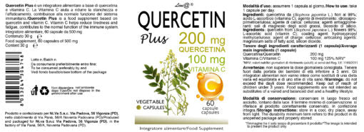 QUERCETIN Plus + VITAMINA C (120 capsule)