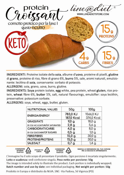 8 Brioche Keto gusto Neutro
