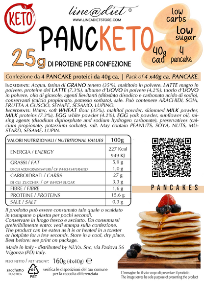 PANCKETO - Pancake Ready to Eat