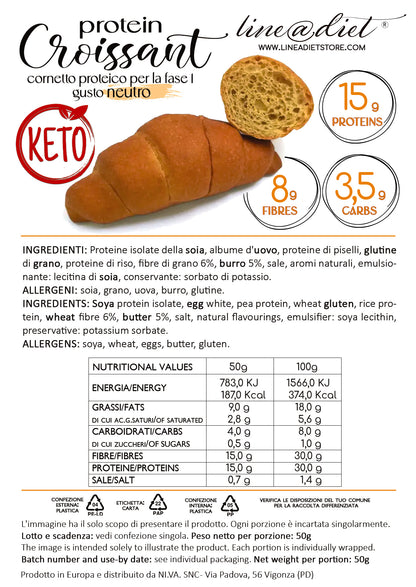 8 Brioche Keto gusto Neutro