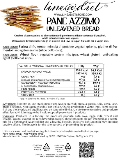 Pane Azzimo (1 confezione)