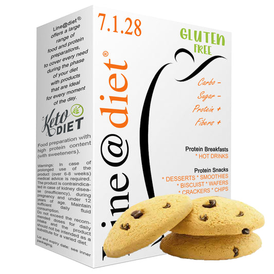 Frollini Keto alla Vaniglia con gocce di Cioccolato - senza glutine (5 monoporzioni)