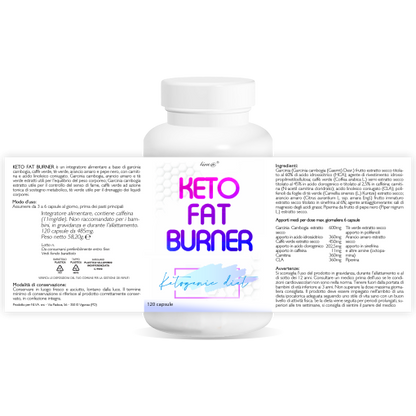 KETO FAT BURNER bruciagrassi (120 capsule)