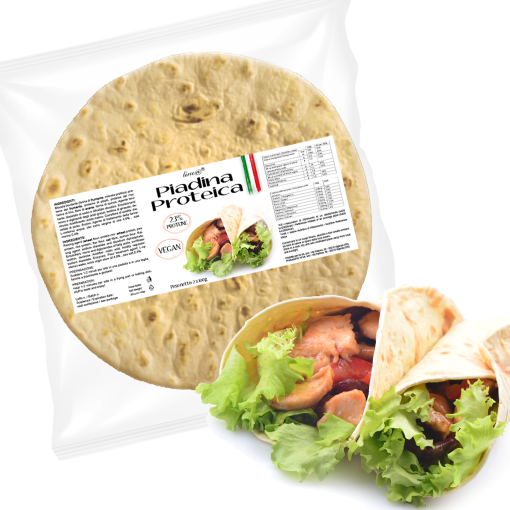 2 Piadine Proteiche Vegan (1 confezione)