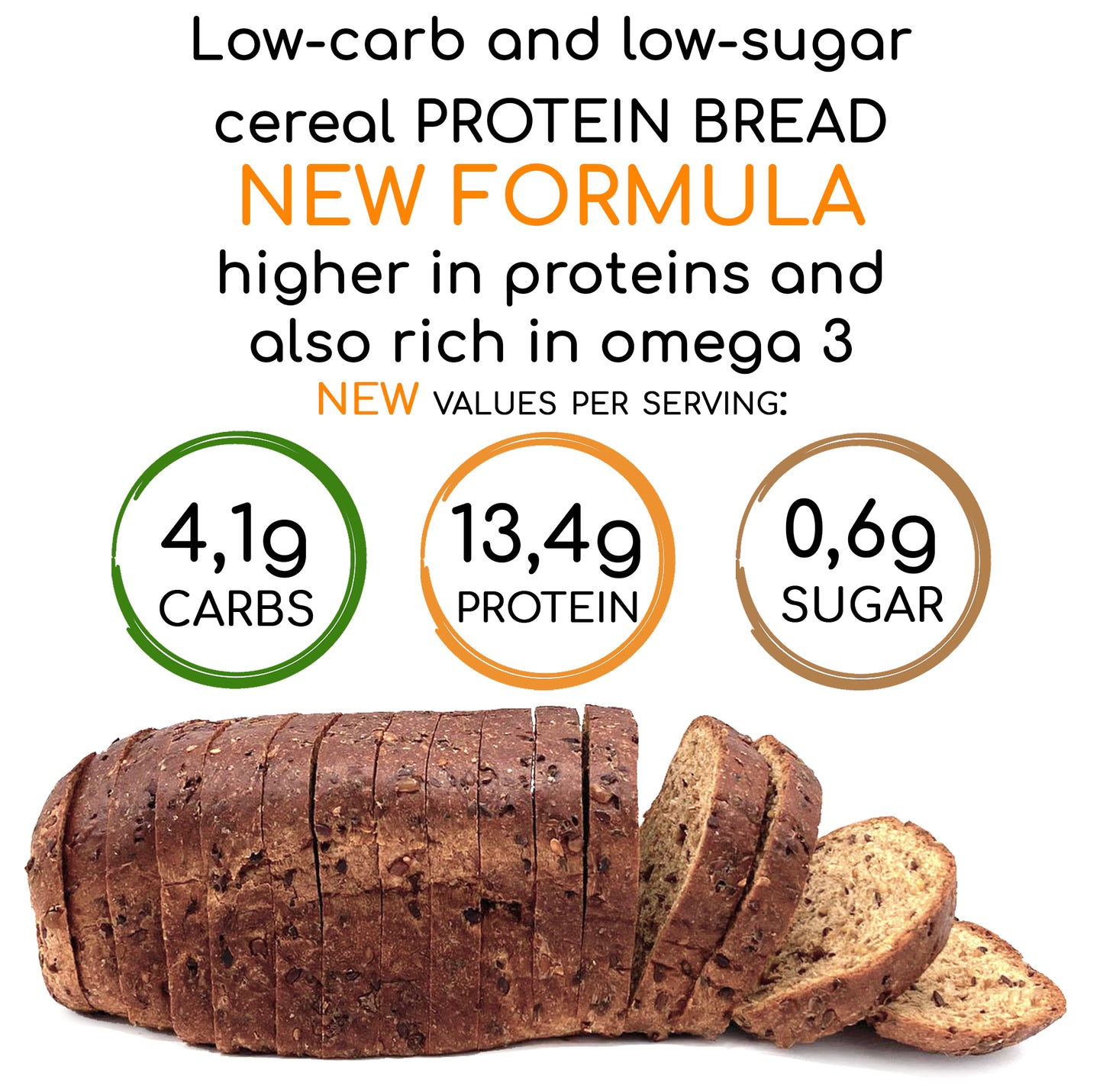 Pane Bauletto KETO 360g