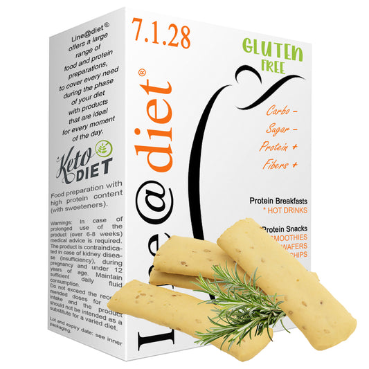 Stick Keto al Rosmarino - senza glutine (4 confezioni)
