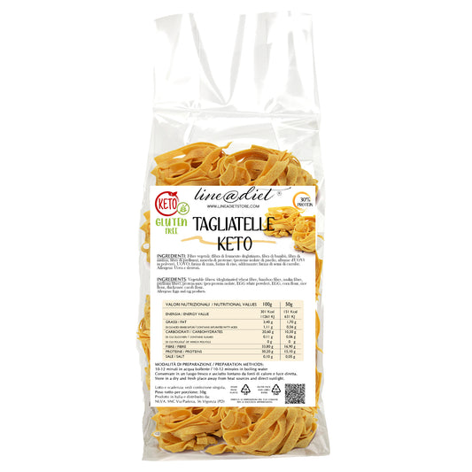Tagliatelle Keto - senza glutine (7 porzioni)