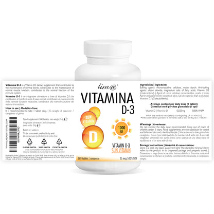Vitamina D3 (360 compresse)