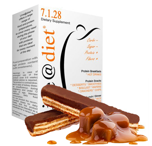 Wafer Proteico al Caramello (5 wafer)