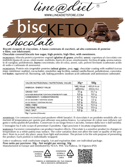 Biscotti Biscketo al Cioccolato (7 monoporzioni)