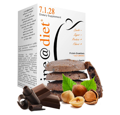 Biscotti Proteici al Cacao e Nocciole (7 porzioni)