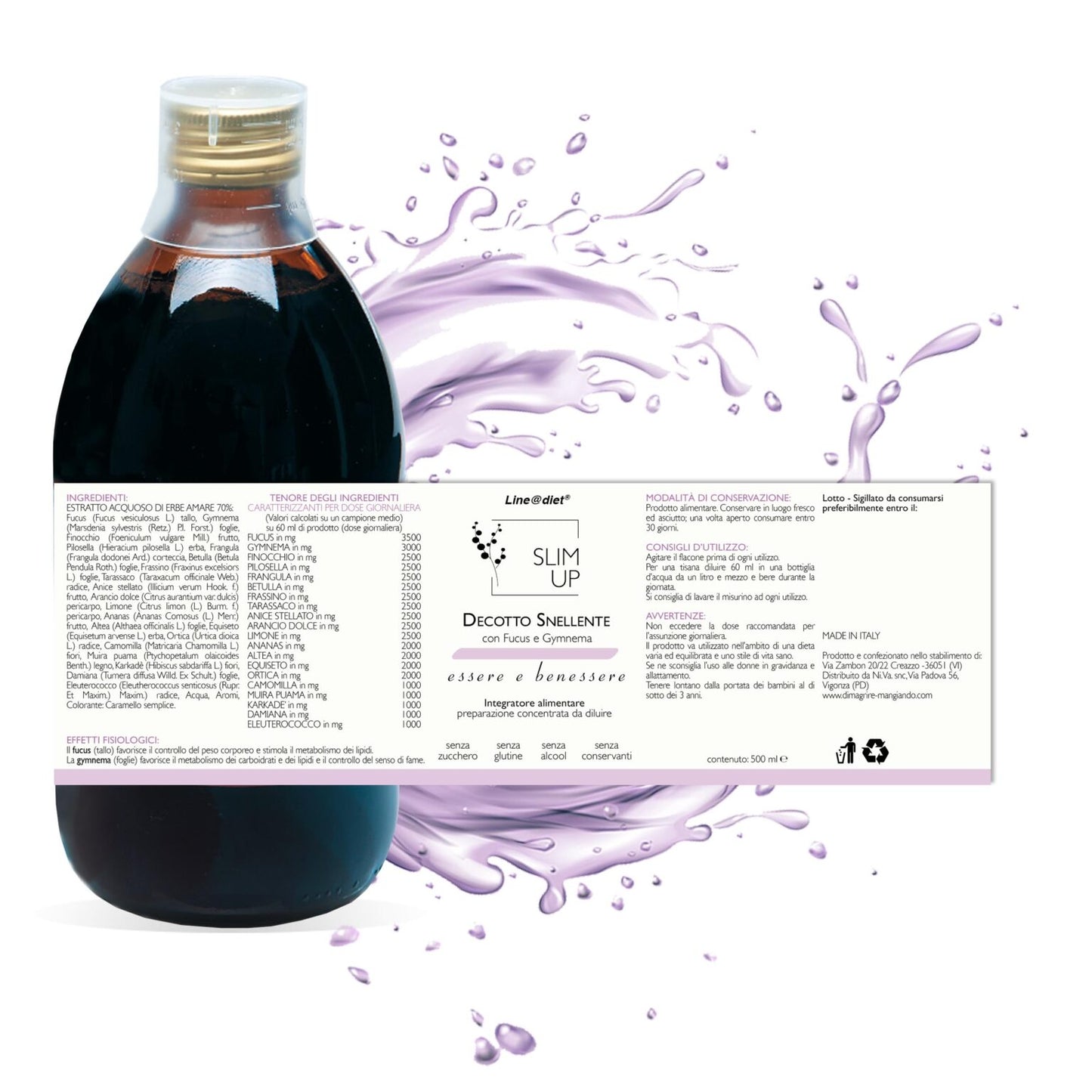 Decotto Snellente SLIM UP 500ml