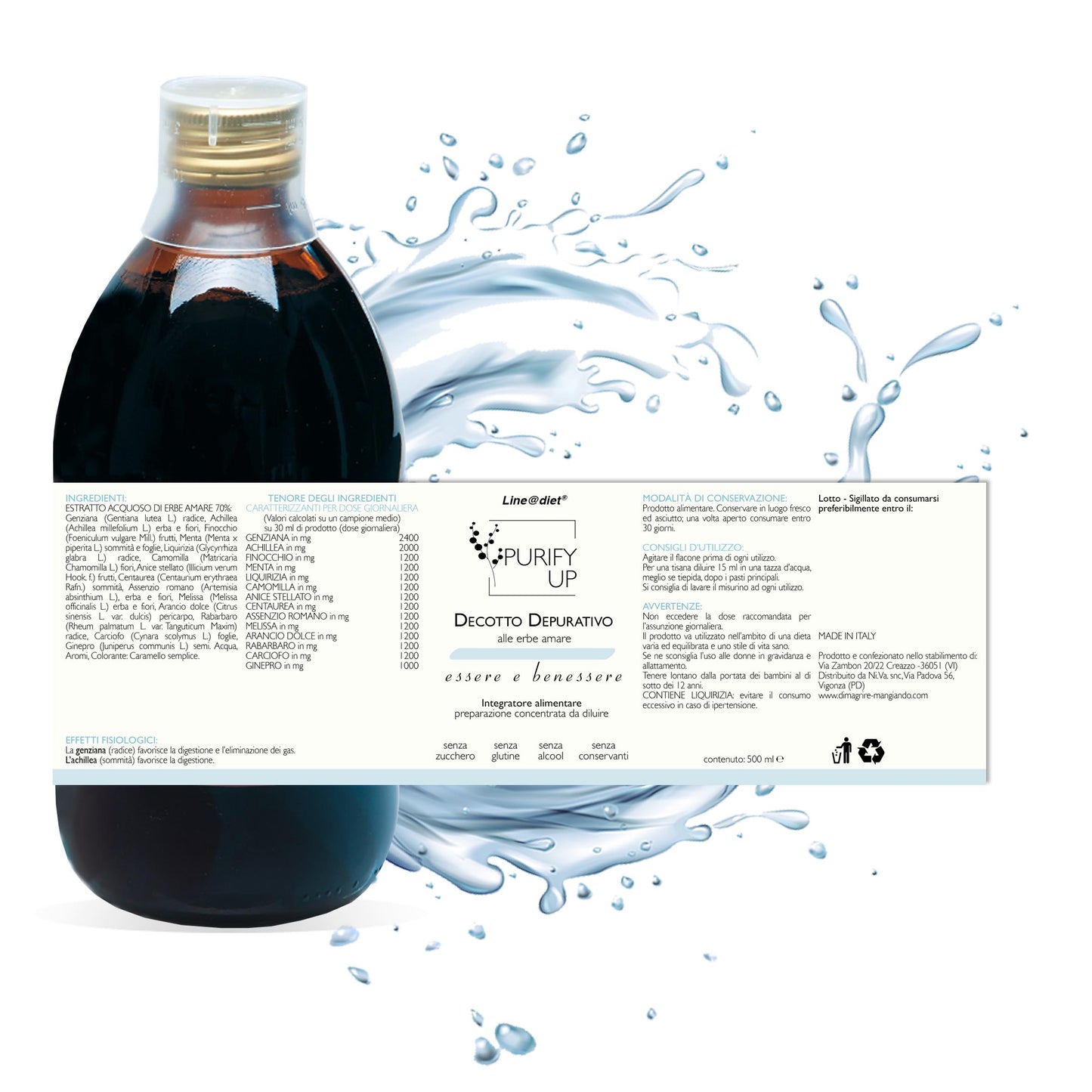 Decotto Depurativo PURIFY UP 500ml