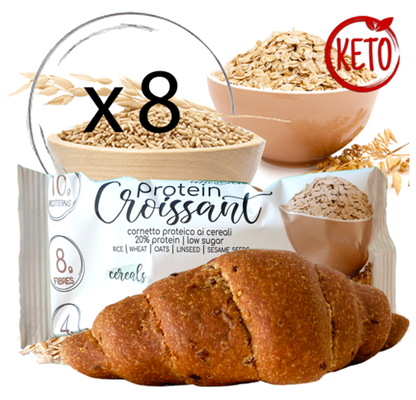 8 Brioche Proteiche ai Cereali