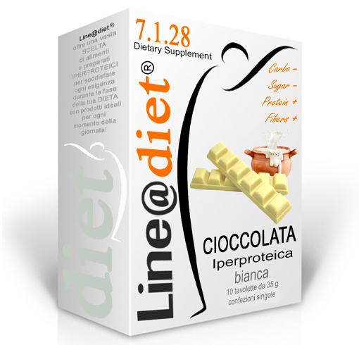 Tavoletta di Cioccolata Bianca (10 tavolette)
