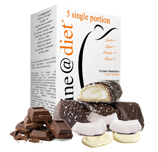 Linea Crock al Cioccolato Fondente e Cocco (5 pezzi)