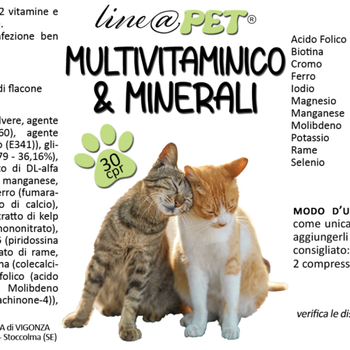 CAT | Multivitaminico & Minerali (30 compresse)