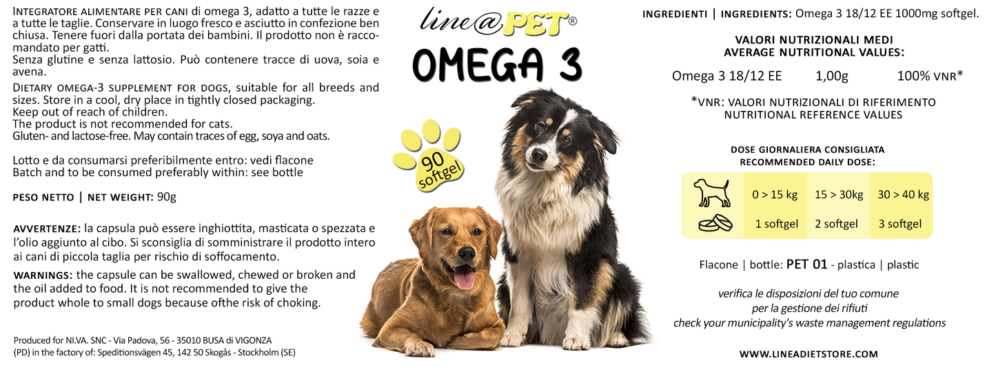 DOG | Omega 3 + Happy Joint + Multivitaminico