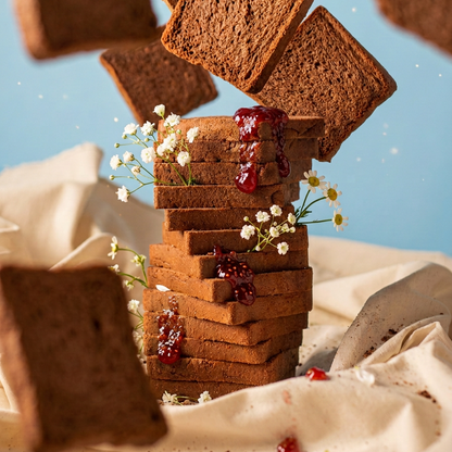 Fette Biscottate al Cacao (2 confezioni da 3)