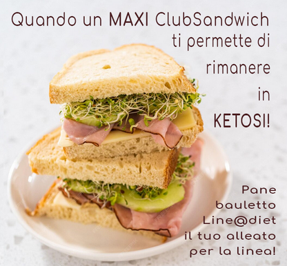 Pane Bauletto BIANCO KETO 365g