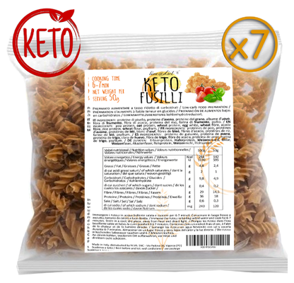 Fusilli Keto (7 porzioni)