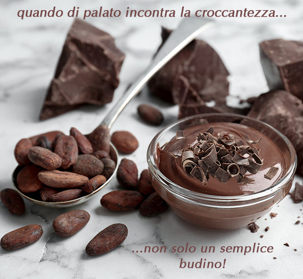 Dessert al Cioccolato Nero Croccante