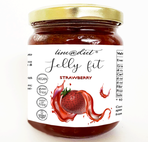 Marmellata Jelly Fit 48% alla Fragola