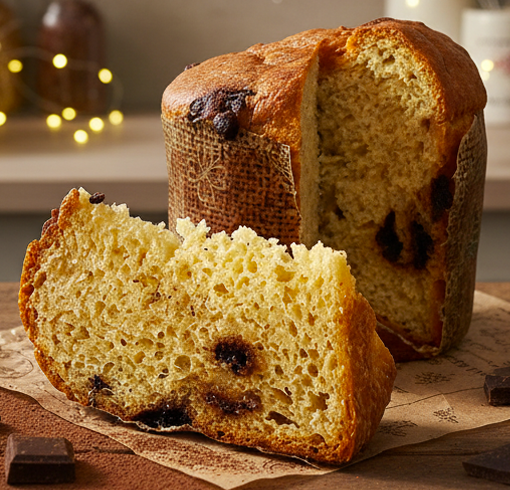 PANETTONCINO KETO CON GOCCE DI CIOCCOLATO 90g