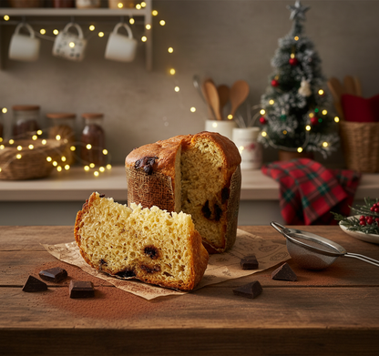 PANETTONCINO KETO CON GOCCE DI CIOCCOLATO 90g