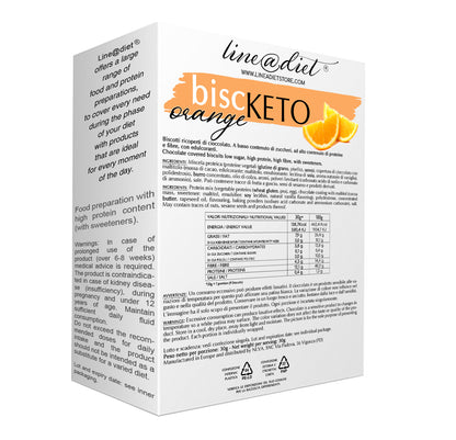 Biscotti Biscketo all'Arancia (7 monoporzioni)