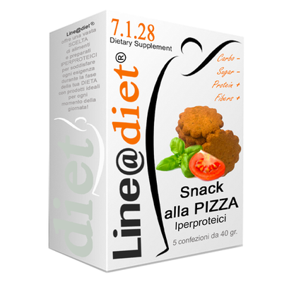 Snack iperproteici alla Pizza (5 confezioni)