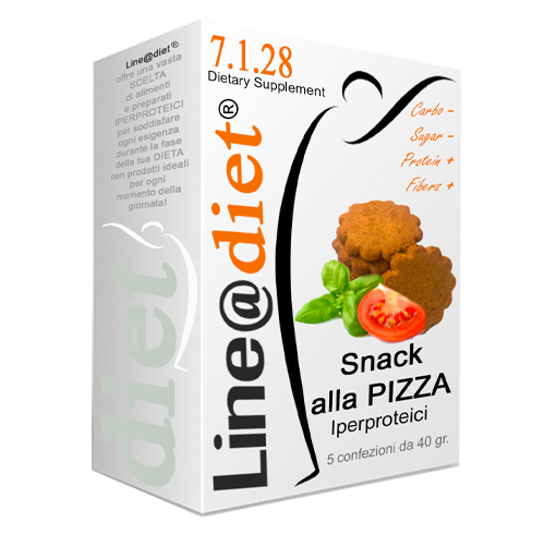 Snack iperproteici alla Pizza (5 confezioni)