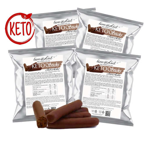 Keto Sticks Chocolate (4 confezioni)