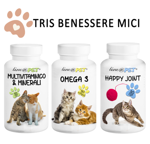 CAT | Omega 3 + Happy Joint + Multivitaminico