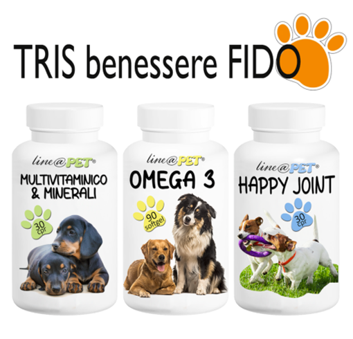 DOG | Omega 3 + Happy Joint + Multivitaminico