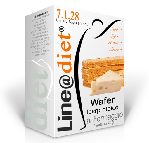 Wafer Proteico al Formaggio (5 wafer)