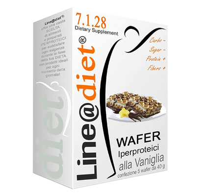 Wafer Proteico alla Vaniglia (5 wafer doppi)